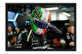 Poster Kimi Antonelli Mercedes - Fórmula 1 - Moldura preta