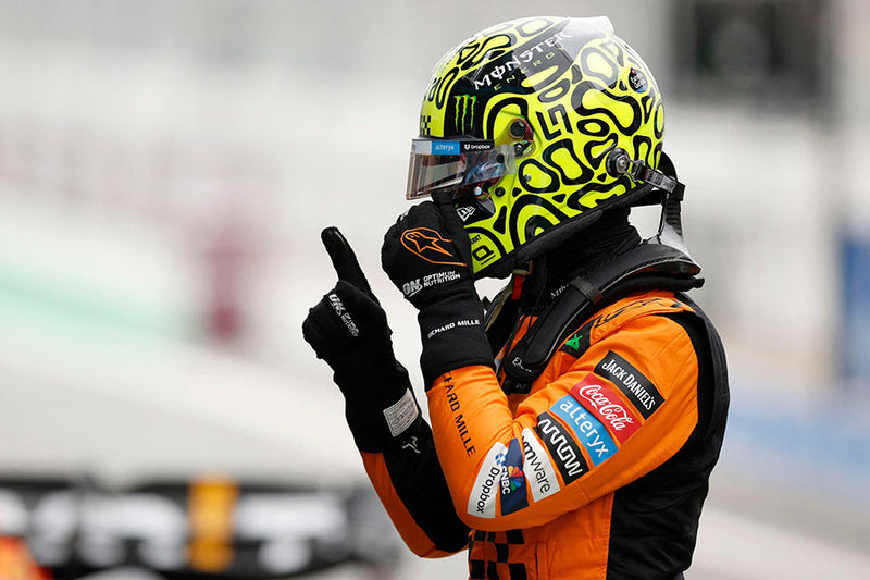 Poster Lando Norris McLaren - Fórmula 1 - Pôster sem moldura