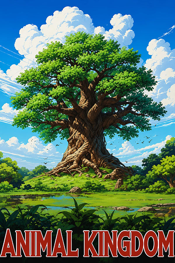 Poster Hollywood Studios Disney World - Retrô - Parques - Pôster sem moldura