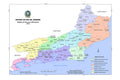 Poster Mapa Rio de Janeiro Municípios - Geografia - Mapas - Pôster sem moldura