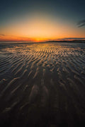 Poster Praia por do Sol Fotografia Aérea - Fotografias - Pôster sem moldura