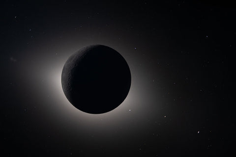 Poster Missão Artemis II - Eclipse - Universo - Pôster sem moldura