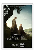 Poster O Cavaleiro dos Sete Reinos - A Knight of the Seven Kingdoms - Drama - Fantasia - Séries - Moldura branca