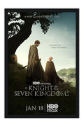 Poster O Cavaleiro dos Sete Reinos - A Knight of the Seven Kingdoms - Drama - Fantasia - Séries - Moldura preta