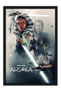 Poster Ahsoka Star Wars - Ficção Científica - Séries - Moldura preta