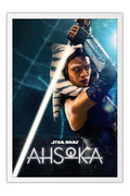Poster Ahsoka Star Wars - Ficção Científica - Séries - Moldura branca