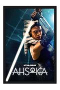 Poster Ahsoka Star Wars - Ficção Científica - Séries - Moldura preta
