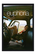 Poster Euphoria 3 Temporada - Drama - Séries - Moldura preta