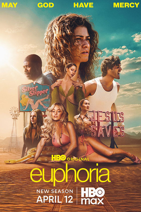 Poster Euphoria 3 Temporada - Drama - Séries - Pôster sem moldura