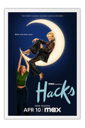 Poster Hacks - Comédia - Séries - Moldura branca