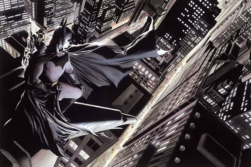 Poster Batman - Alex Ross - Comics - Quadrinhos - Hq