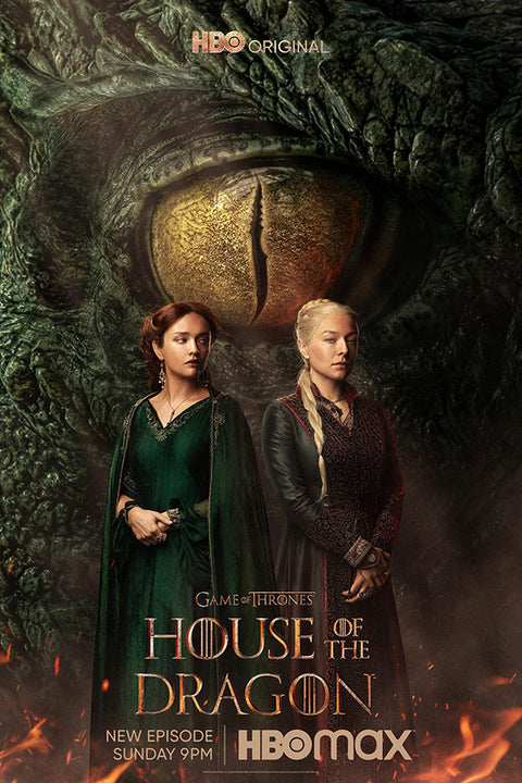 Poster A Casa do Dragão - 3ª Temporada - House of the Dragon - Ação - Drama - Séries - Pôster sem moldura