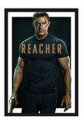 Poster Reacher - Ação - Drama - Séries - Moldura preta
