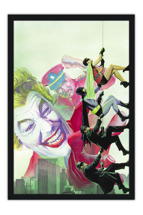 Poster Coringa - Joker - Alex Ross - Comics - Quadrinhos - Hq