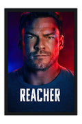 Poster Reacher - Ação - Drama - Séries - Moldura preta