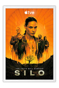 Poster O Silo - Ficção Científica - Séries - Moldura branca
