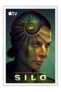 Poster O Silo - Ficção Científica - Séries - Moldura branca