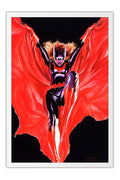 Poster Batwoman - Alex Ross - Comics - Quadrinhos - Hq