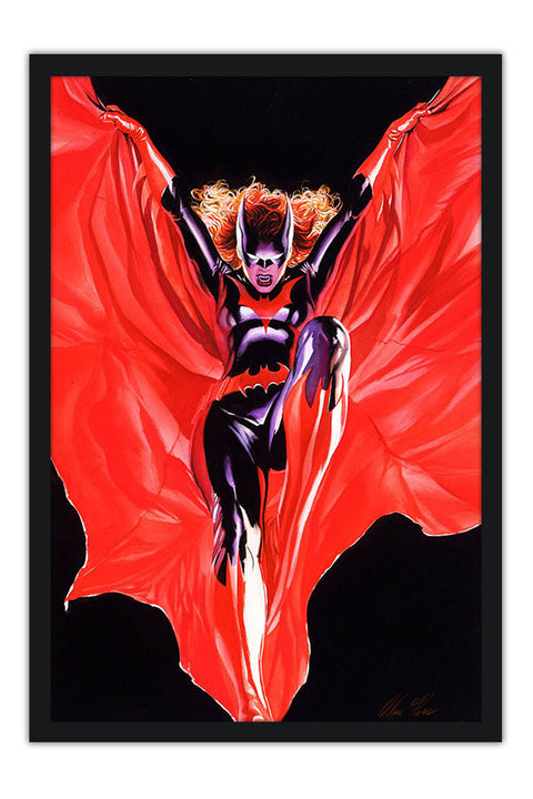 Poster Batwoman - Alex Ross - Comics - Quadrinhos - Hq