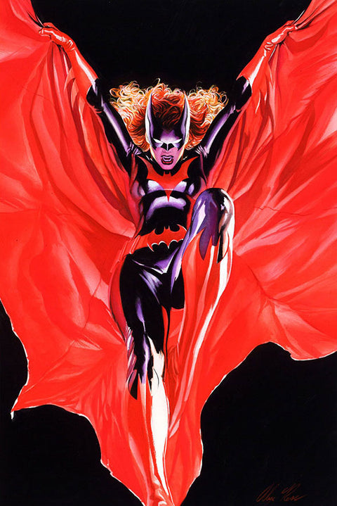 Poster Batwoman - Alex Ross - Comics - Quadrinhos - Hq