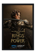 Poster O Senhor dos Anéis: Os Anéis de Poder - The Rings of Power - Séries - Moldura preta