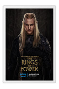 Poster O Senhor dos Anéis: Os Anéis de Poder - The Rings of Power - Séries - Moldura branca