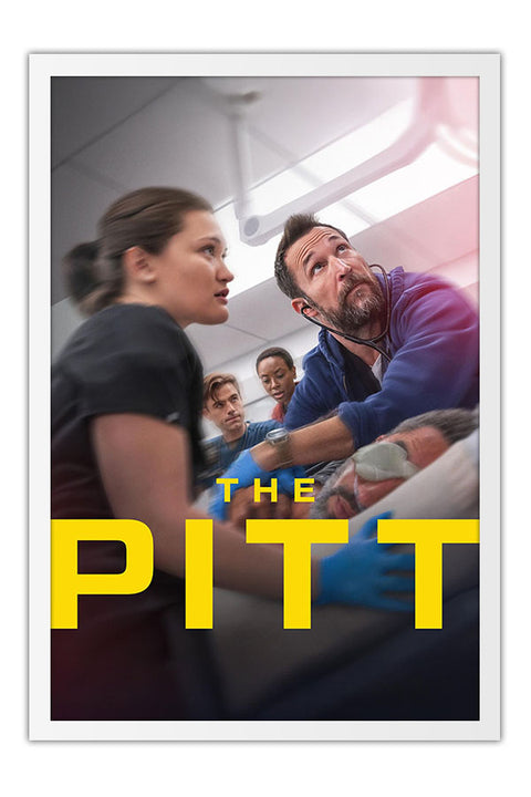 Poster The Pitt - Drama - Séries - Moldura branca