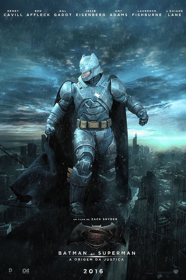 Poster Batman Vs Superman - Filmes