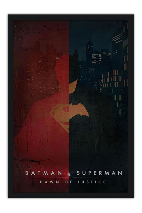 Poster Batman Vs Superman - Filmes