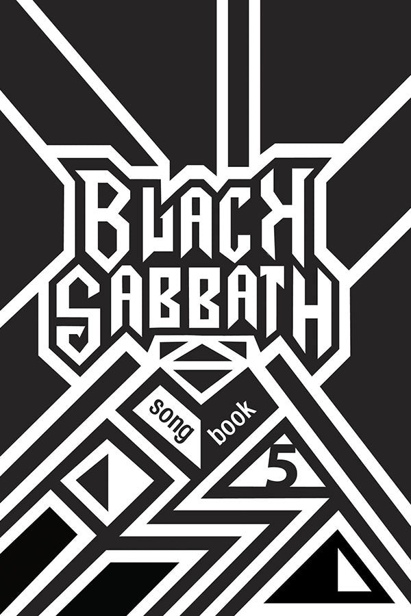 Poster Black Sabbath - Song Book 5 - Bandas de Rock