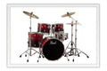 Poster Decorativo Bateria - Instrumentos Musicais