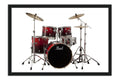 Poster Decorativo Bateria - Instrumentos Musicais