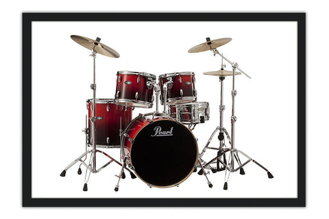 Poster Decorativo Bateria - Instrumentos Musicais