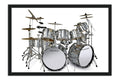 Poster Decorativo Bateria - Instrumentos Musicais