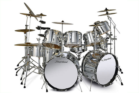 Poster Decorativo Bateria - Instrumentos Musicais