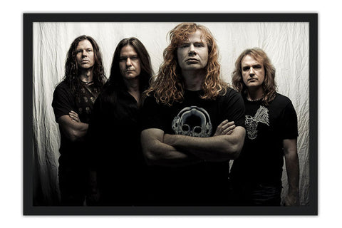 Poster Megadeth - Bandas de Rock
