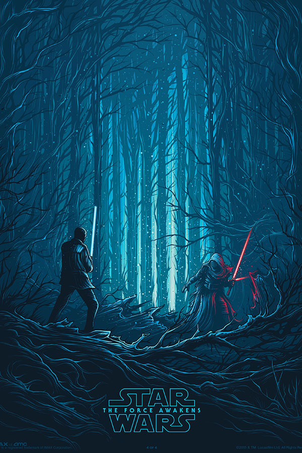 Poster Star Wars: O Despertar da Força Conjunto IMAX 4 de 4 - The