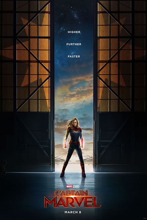 Poster Capitã Marvel - Filmes - Uau Posters