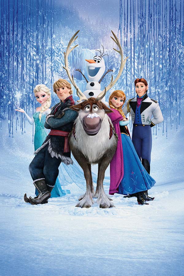 Poster Frozen Uma Aventura Congelante - Princesa - Infantil - Uau Posters