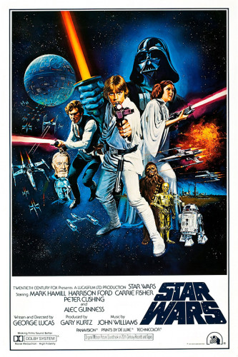 Poster  Star Wars: Episódio IV - Uma Nova Esperança - Filmes