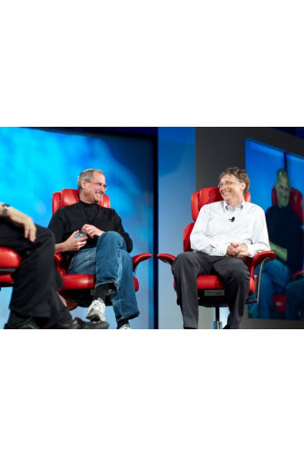 Poster Steve Jovs e Bill Gates