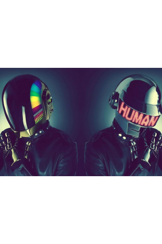 Poster Daft Punk - Eletrônica