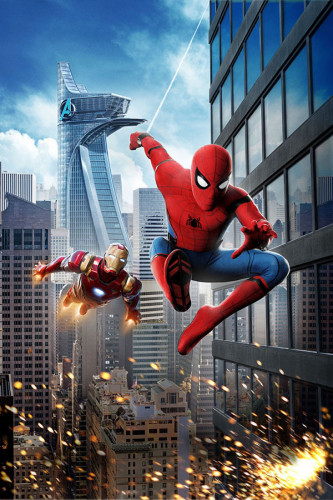 Poster Spider Man Homem Aranha Homecoming