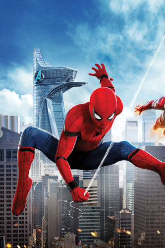 Poster Spider Man Homem Aranha Homecoming