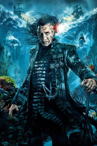 Poster Piratas Do Caribe Vingança Salazar Pirates Caribbean