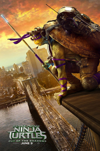 Poster Tartarugas Ninjas Teenage Mutant Ninja Turtles Out Of The Shadows