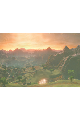 Poster The Legend Of Zelda Breath Of The Wild