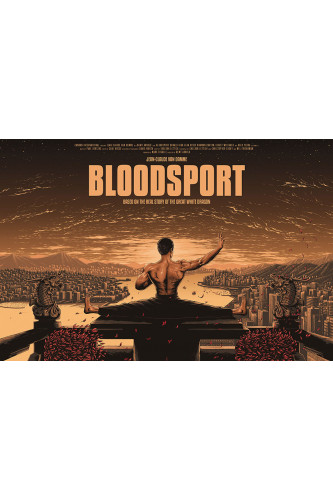Poster Bloodsport - O Grande Dragão Branco - Jean-Claude Van Damme - Filmes