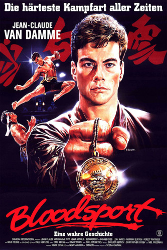 Poster Bloodsport - O Grande Dragão Branco - Jean-Claude Van Damme - Filmes
