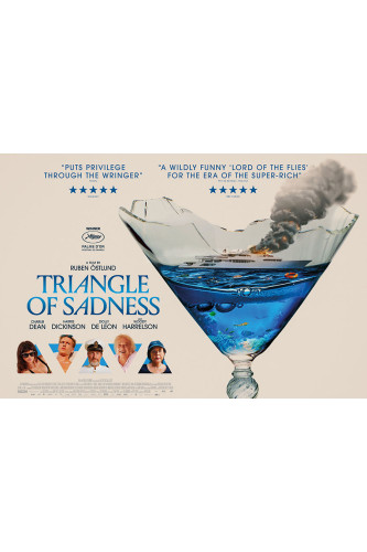 Poster Triângulo da Tristeza - Triangle Of Sadness - Filmes